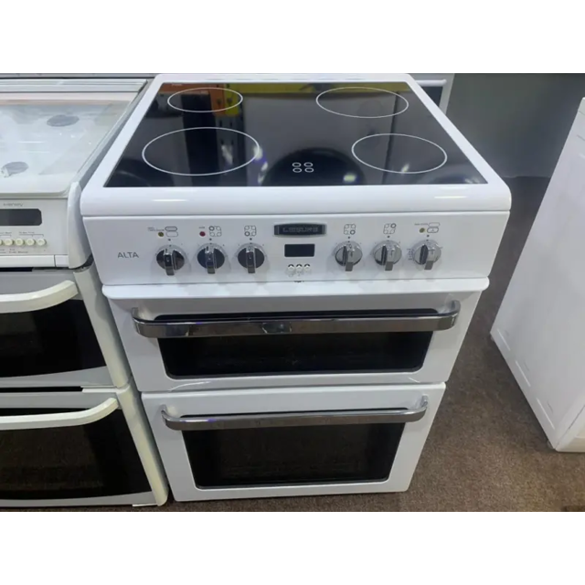 Leisure white good condition 60cm electric cooker with oven grill