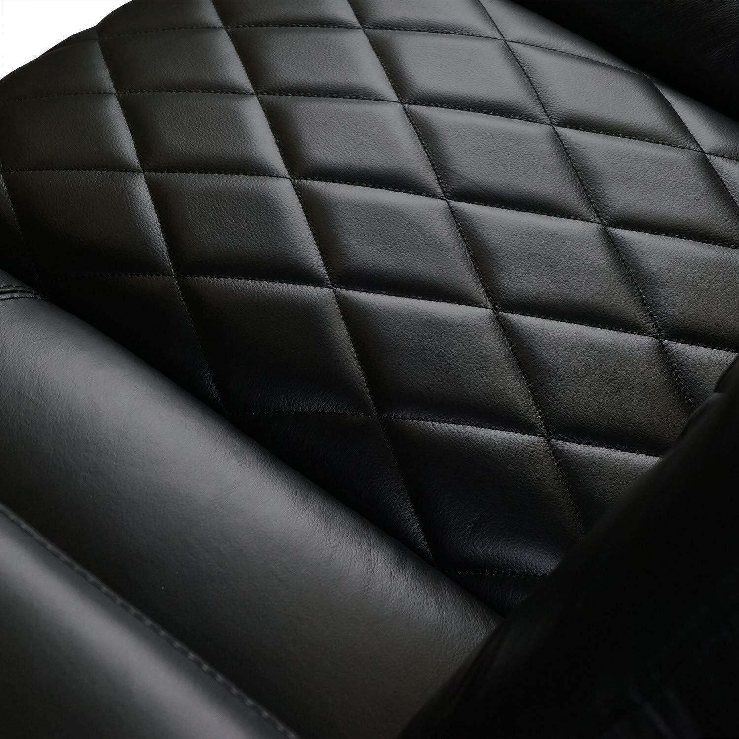 【Furniture】Tuscany 68.25'' Wide Genuine Leather Home Theater Seating with Cup Holder