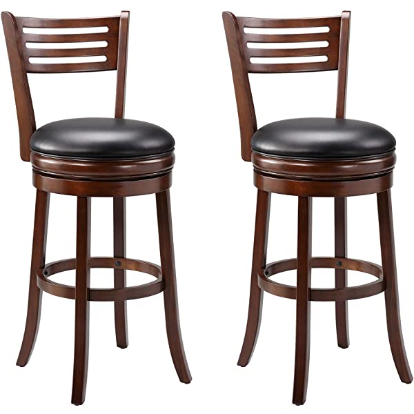 Ball & Cast Barstool, 29-Inch,2-Pack, Cappuccino Jayden Cappuccino 29-Inch,2-Pack