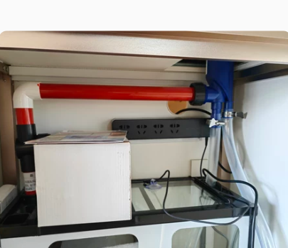 LED large fish tank clearance