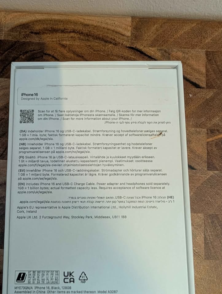 iPhone 16    256g