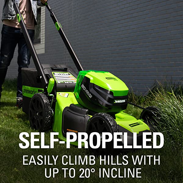 Greenworks Pro 80V 21 inch Cordless Push Lawn Mower, Includes Two 2Ah Batteries and Charger, GLM801601 (2) 2Ah Batteries Push