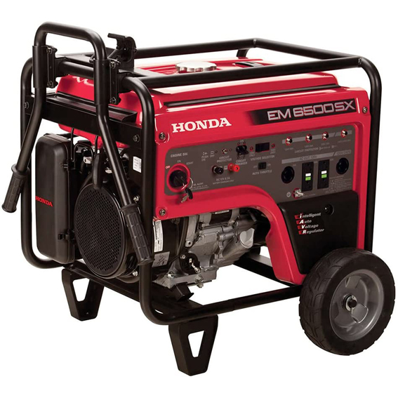 Honda EM6500S Generator w/ Electric Start