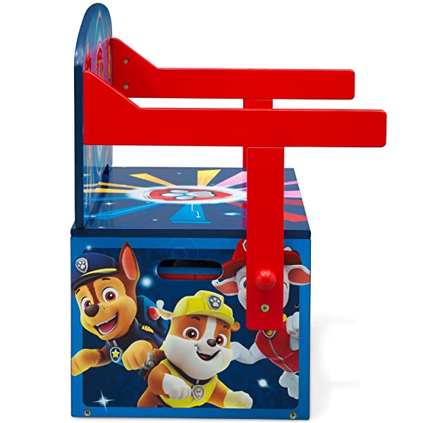 Delta Children MySize Kids Convertible Activity Bench, Bianca White Bianca White MySize