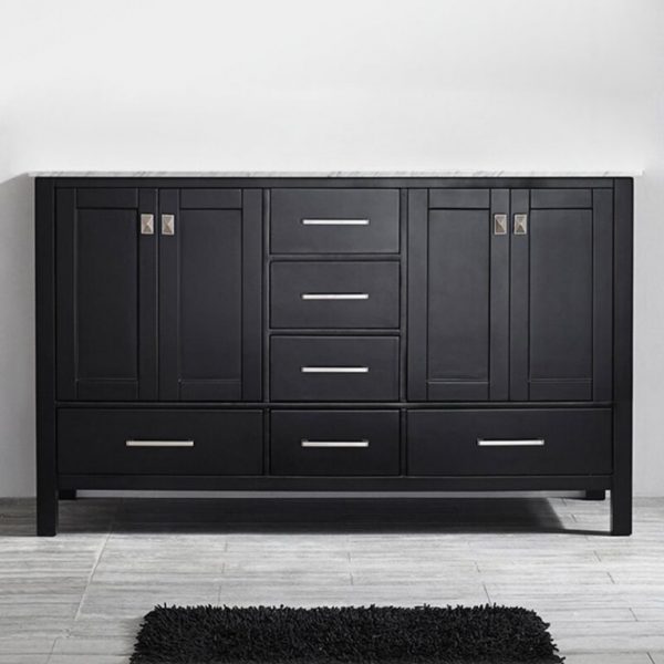 60-inch double bathroom vanity set