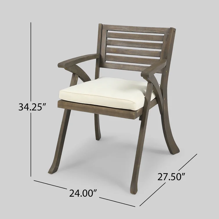 Cotswald 4 - Person Round Outdoor Dining Set