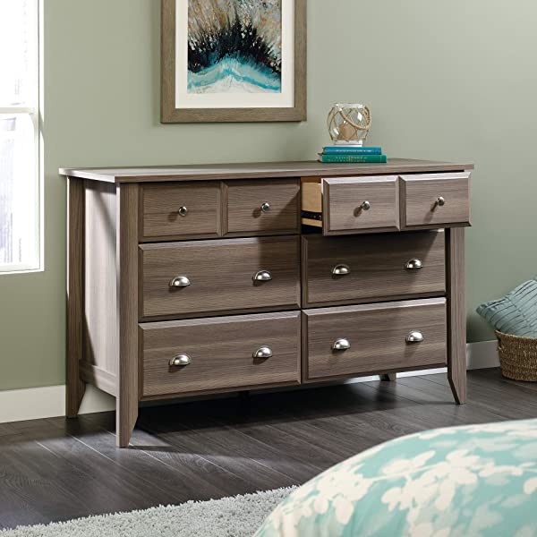 Sauder Shoal Creek Dresser, Oiled Oak finish Oiled Oak Finish Dresser
