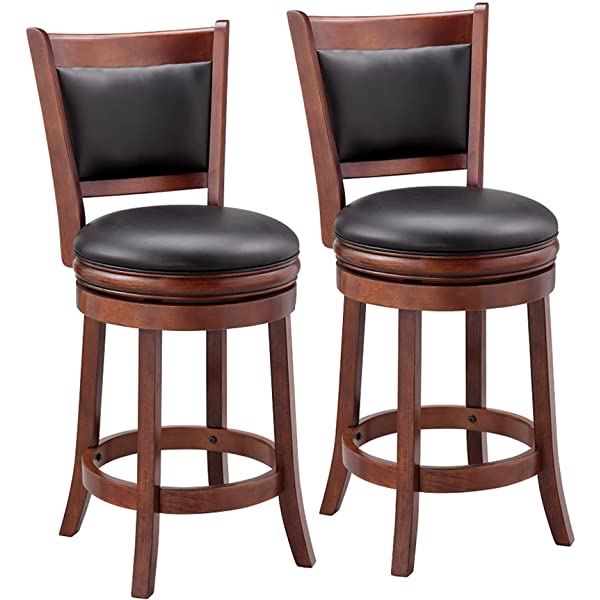 Ball & Cast Barstool, 29-Inch,2-Pack, Cappuccino Jayden Cappuccino 29-Inch,2-Pack
