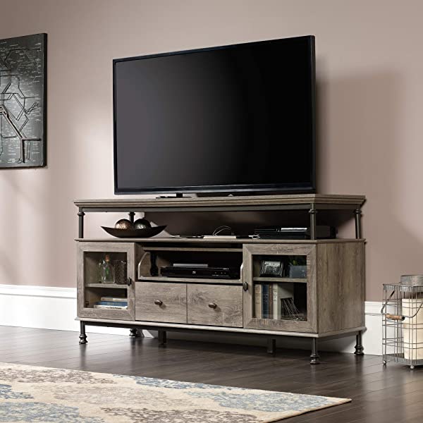 Sauder Canal Street Entertainment Credenza, For TV's up to 60