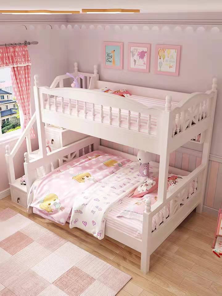 Germany imported solid wood bunk bed high and low bed bunk bed multifunctional