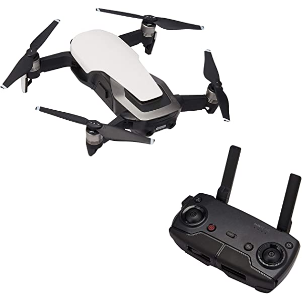 DJI Mavic Air Quadcopter with Remote Controller - Onyx Black Black Base
