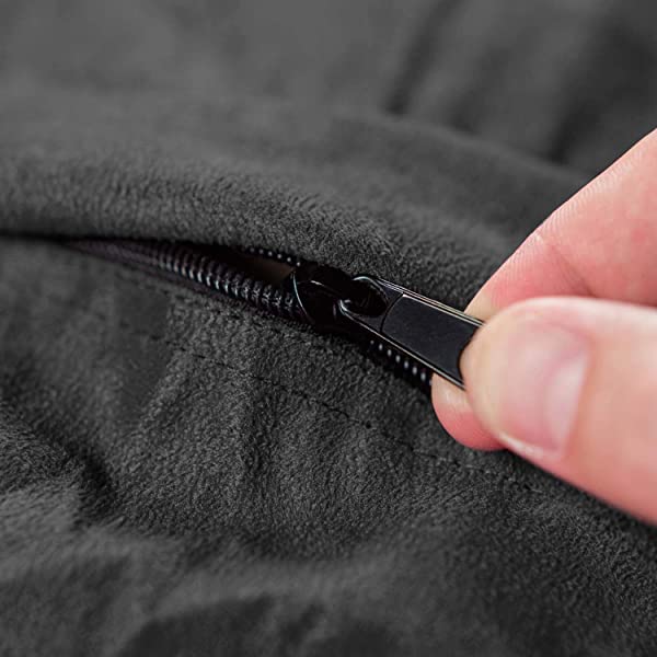 Chill Sack Bean Bag Chair: Giant 5' Memory Foam Furniture Bean Bag - Big Sofa with Soft Micro Fiber Cover - Navy Microsuede - Navy