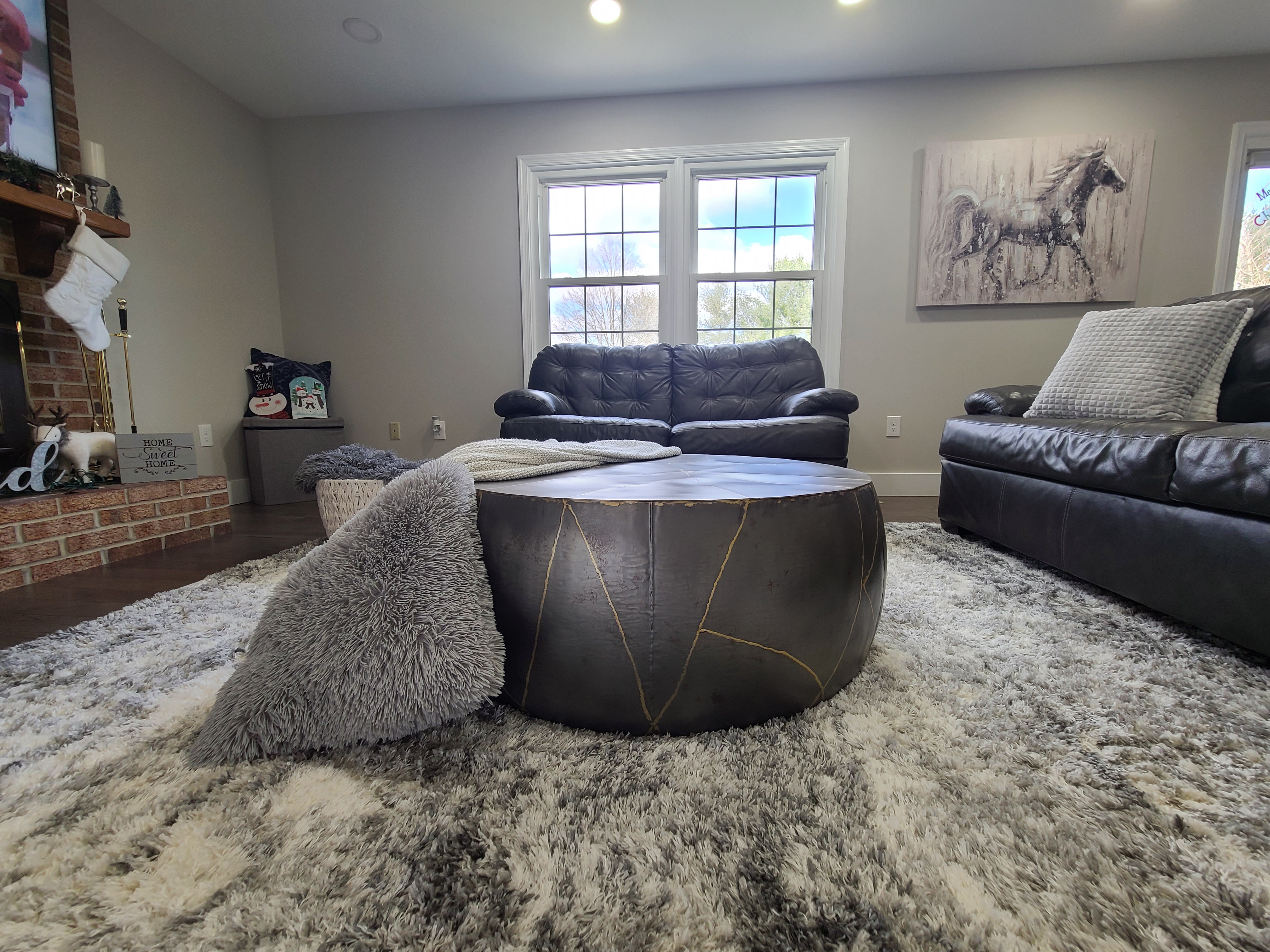 【Furniture】Home Collection Vernice Silver Coffee Table