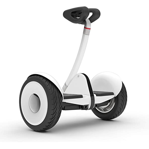 Segway Ninebot S and S-Max Smart Self-Balancing Electric Scooter with LED Light, Powerful and Portable, Compatible with Gokart kit Ninebot S, Black