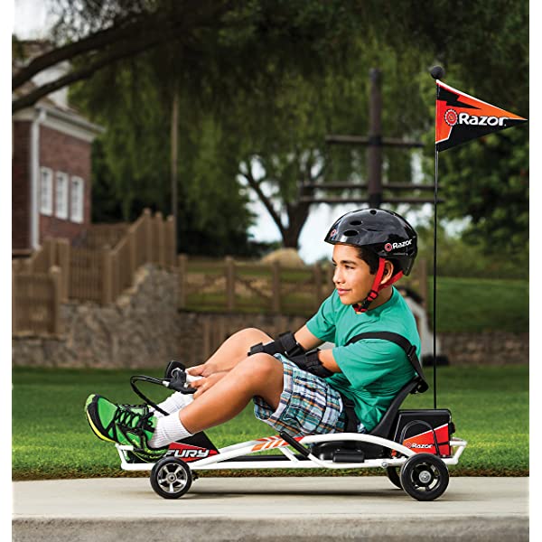 Razor Ground Force Drifter Kart White Standard Packaging