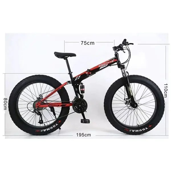 24 inch double disc brake shock absorption off-road mountain bike