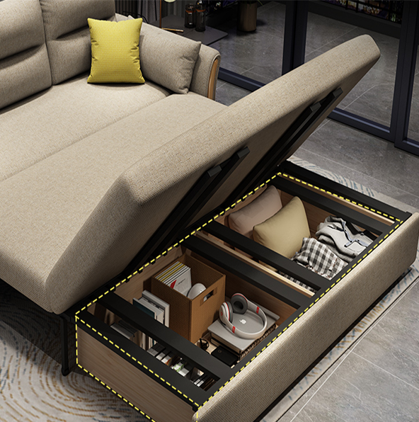 ZSEFV dual-purpose folding sofa bed, sofa bed with mattress, bedroom sofa bed