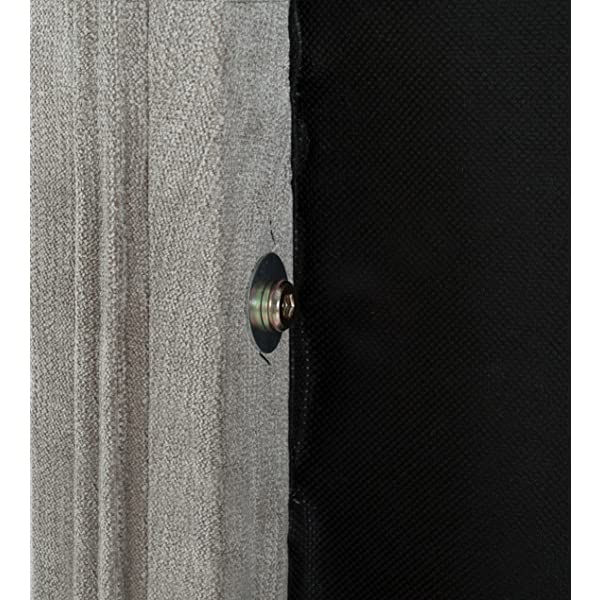 Jennifer Taylor Home Marcella Collection Queen Wingback Tufted Hand-Applied Nail Heads Upholstered Bed, Antique White Antique White Queen