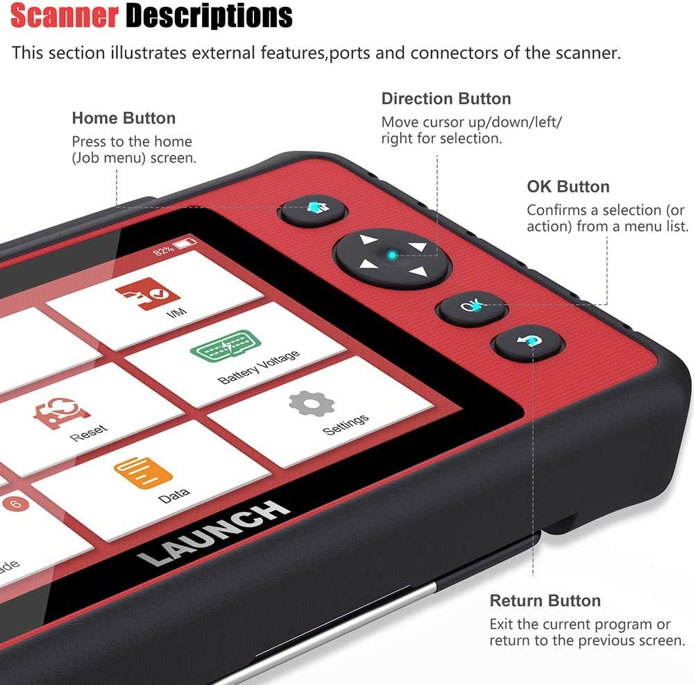 [2022 New] LAUNCH CRP909E Elite Full System OBD2 Scanner,OE-Level Car Diagnostic Scan Tool,26 Reset Service Functions,Key Program,TPMS,SAS,DPF,IMMO,ABS Bleeding, WiFi Free Update,TPMS As Gift