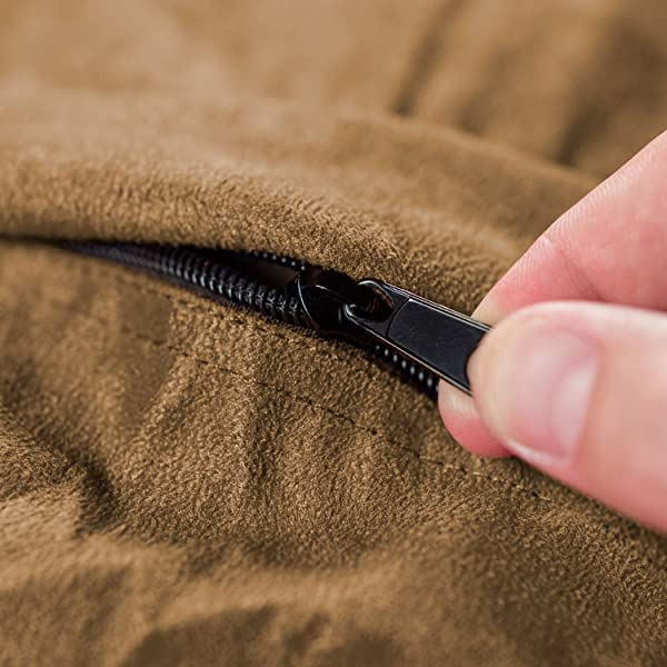 Chill Sack Bean Bag Chair: Giant 5' Memory Foam Furniture Bean Bag - Big Sofa with Soft Micro Fiber Cover - Navy Microsuede - Navy