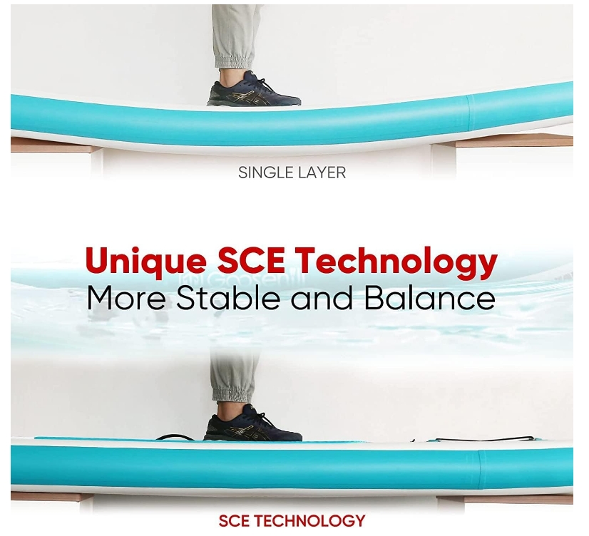 Goosehill Inflatable Stand Up Paddle Board, Premium SUP Package, 10' Long 32