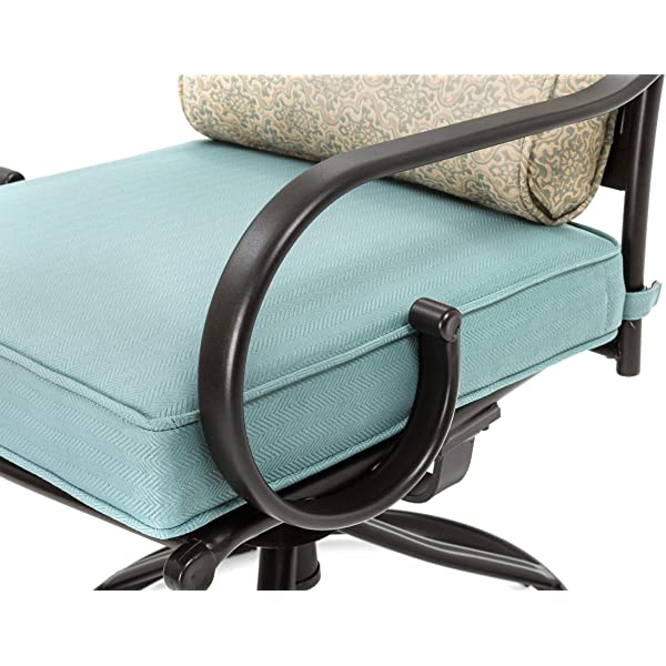 Hanover MCLRDN5PCSQSW4-CHL Montclair, Red Outdoor Furniture