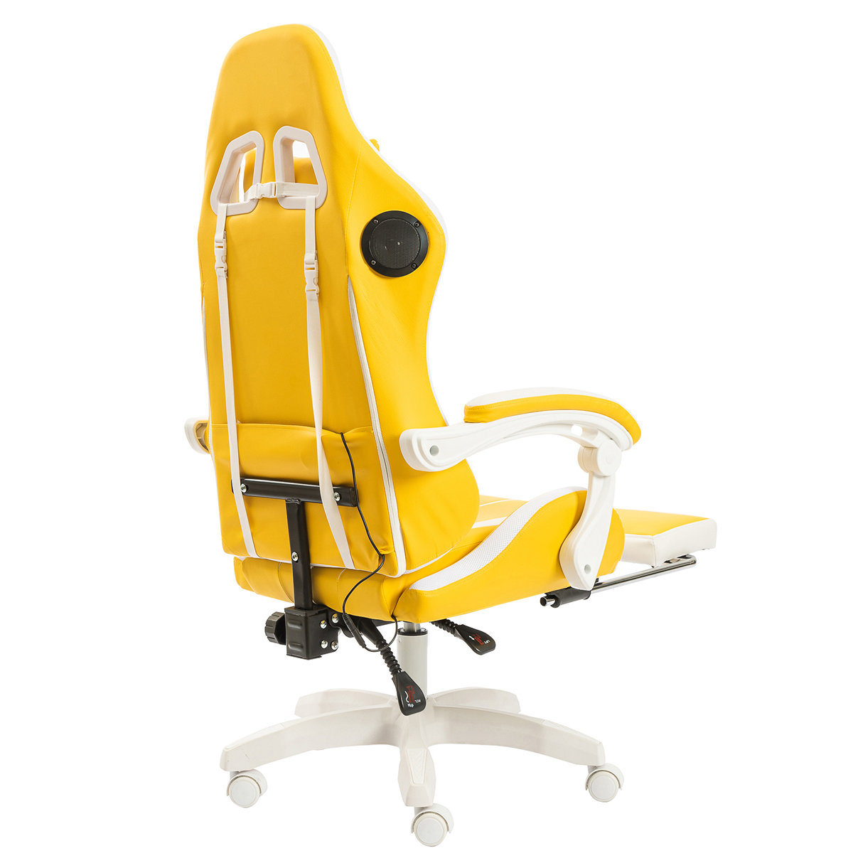 【Furniture】RGB PC & Racing Game Chair With Massage And Bluetooth