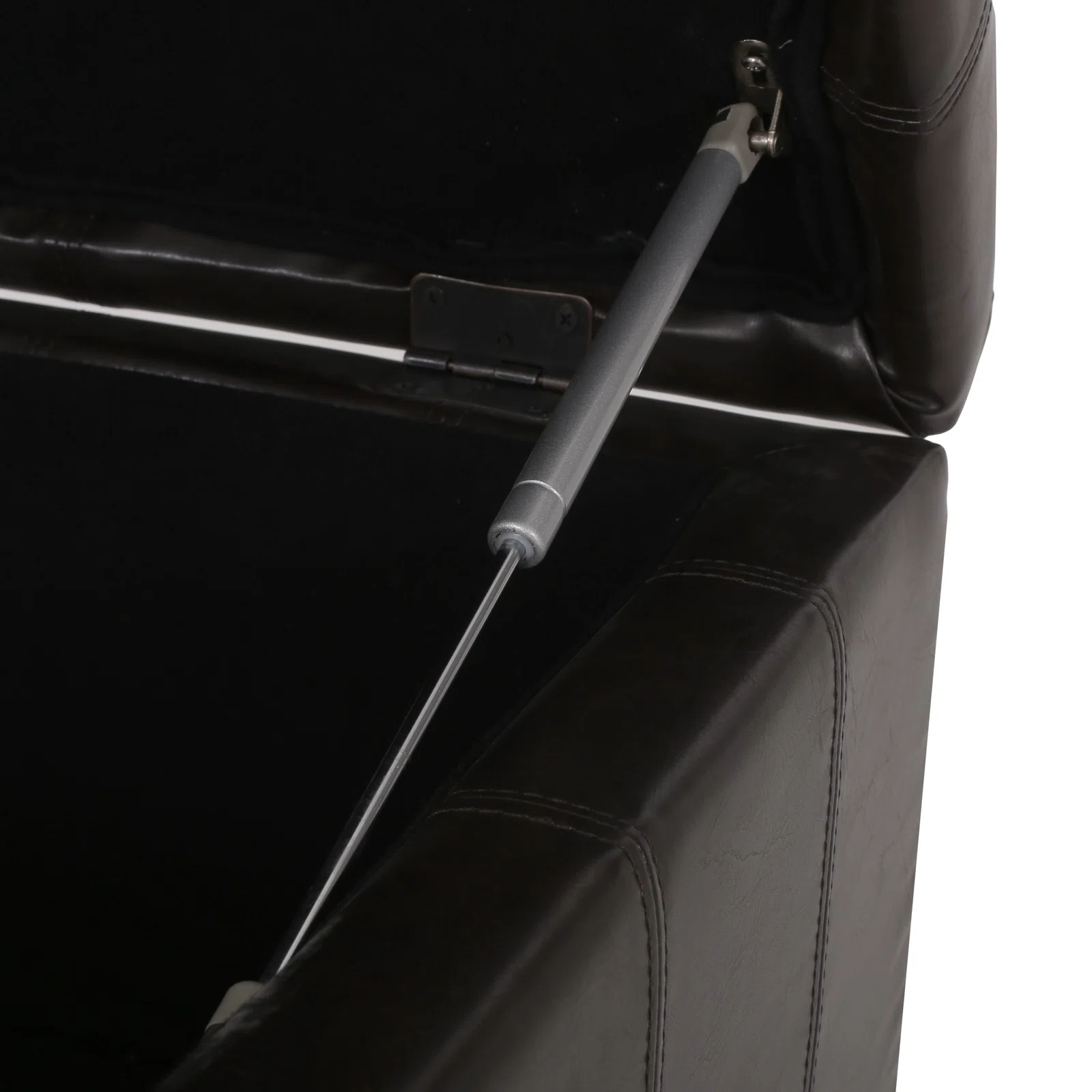 【Furniture】Francisville Vegan Leather Ottoman