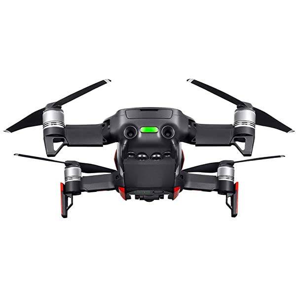 DJI Mavic Air Quadcopter with Remote Controller - Onyx Black Black Base