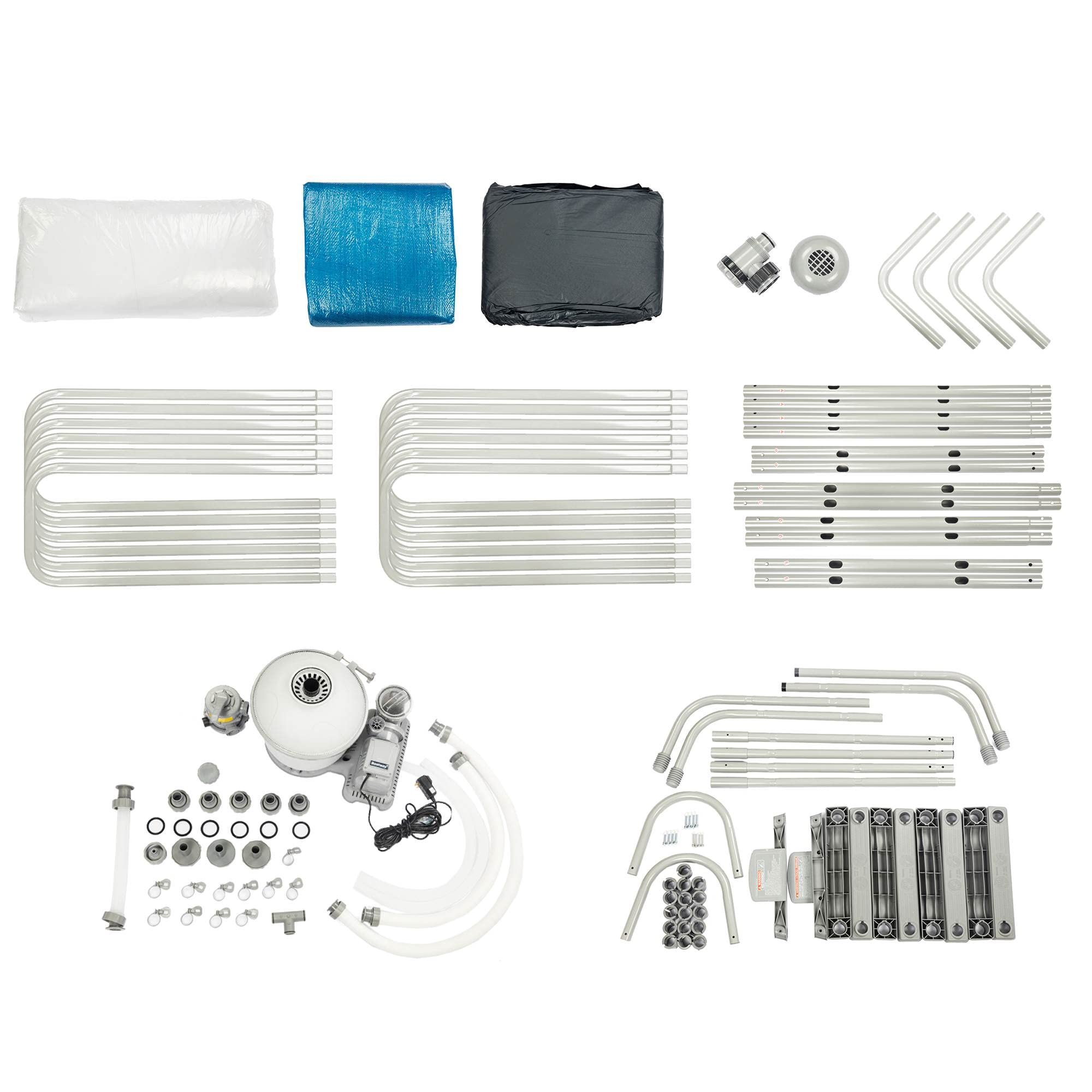 532x266x132 Swimming Pool Family Adult Paddling Pool Outdoor