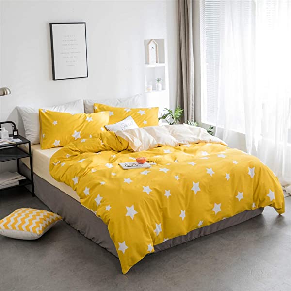 New Cartoon Animals Elephant Print Duvet Cover Sets for Kids 100% Cotton Reversible Soft 3 Pieces Kids Bedding Duvet Cover Pillowcases Kawaii Cloud Bedding Sets, Queen/Full Full/Queen (1 Duvet Cover + 2 Pillowcases) Multi A00 Elephant Bunny Balloon