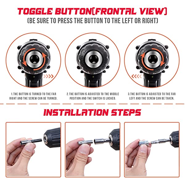 Dedeo Tool Set with Drill, 108Pcs Cordless Drill Household Power Tools Set with 16.8V Lithium Driver Claw Hammer Wrenches Pliers DIY Accessories Tool Kit Medium