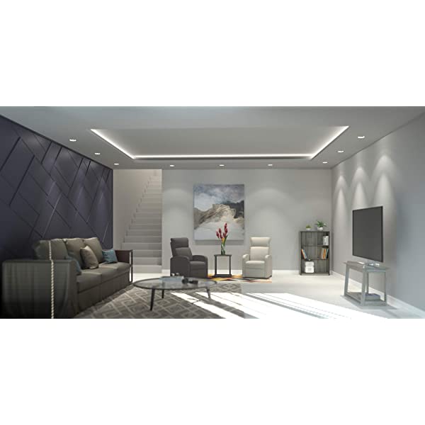 FURINNO JAYA Simple Home 3-Tier Adjustable Shelf Bookcase, White White 3-Tier Bookcase