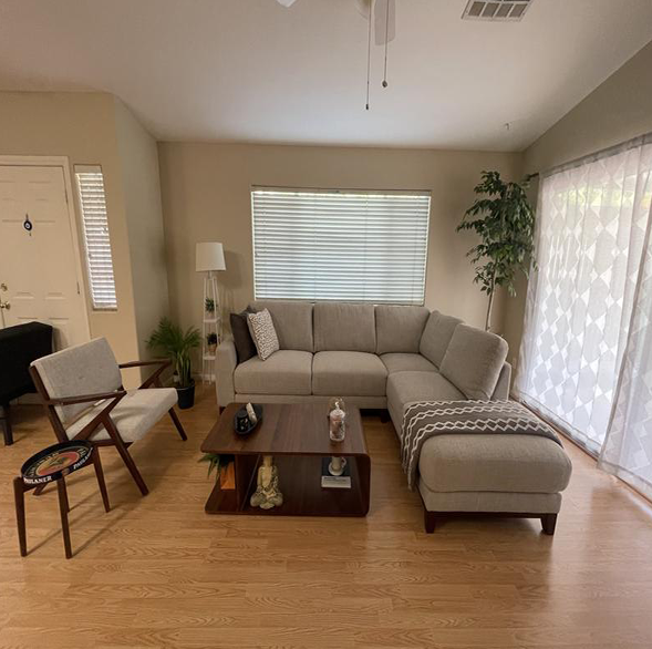 Amherst Cobblestone 2 Piece 114″ Sectional With Left Arm Facing Chaise