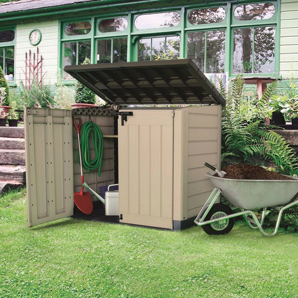 Keter Store It Out Max 1200L Outdoor Garden & Wheelie Bin Storage Shed