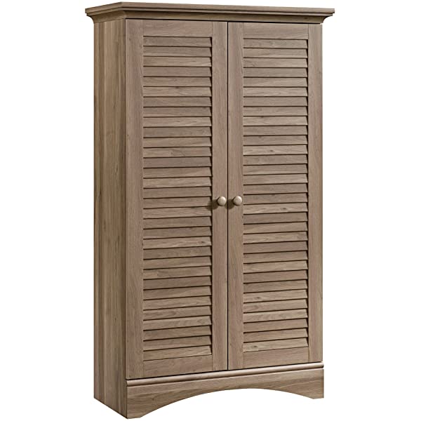 Sauder Harbor View Storage Cabinet, Antiqued Paint finish