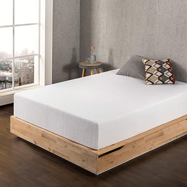 Best Price Mattress 10 Inch Memory Foam Mattress, Calming Green Tea Infusion, Pressure Relieving, Bed-in-a-Box, CertiPUR-US Certified, Full Full 10