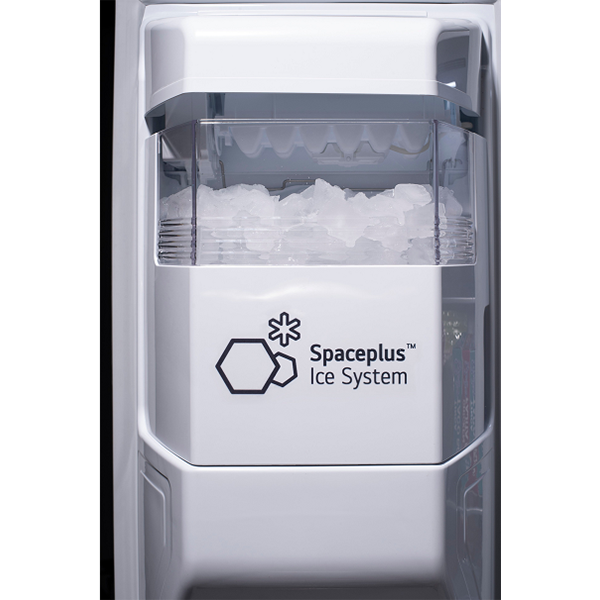 LG-27Cu. Feet Side-by-Side Smart Refrigerator with Craft Ice - Stainless Steel