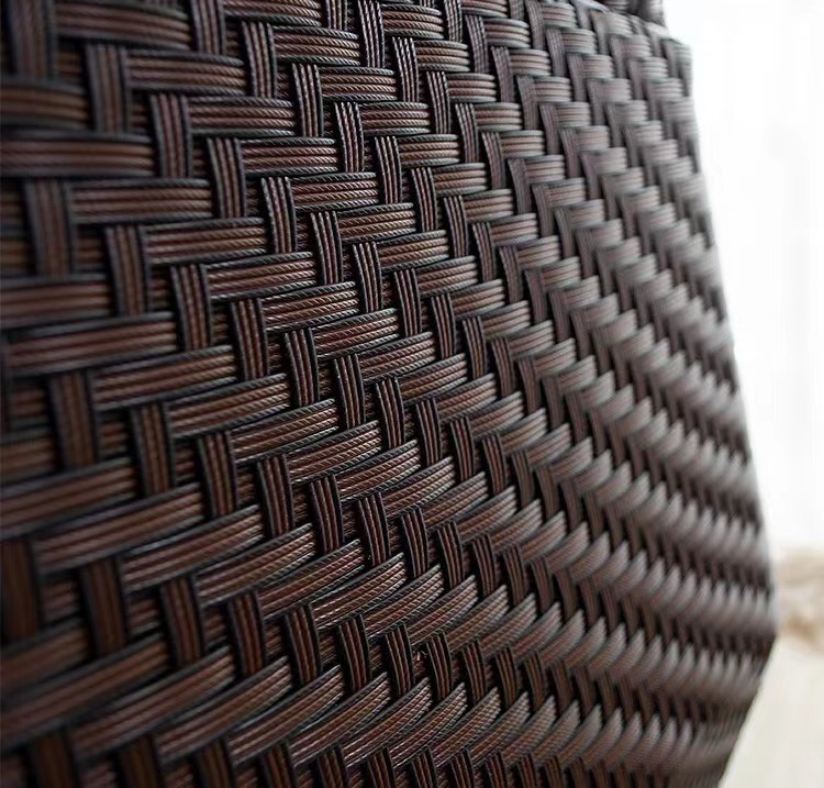 【Furniture】Five-piece Set of Outdoor Rattan Creative Furniture Rattan Chair Leisure Table