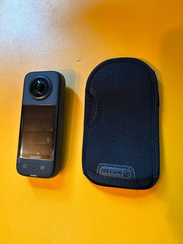 nsta360 X3 - Waterproof 360 Action Camera with 12 48MP Sensors, 5.7K 360 Active