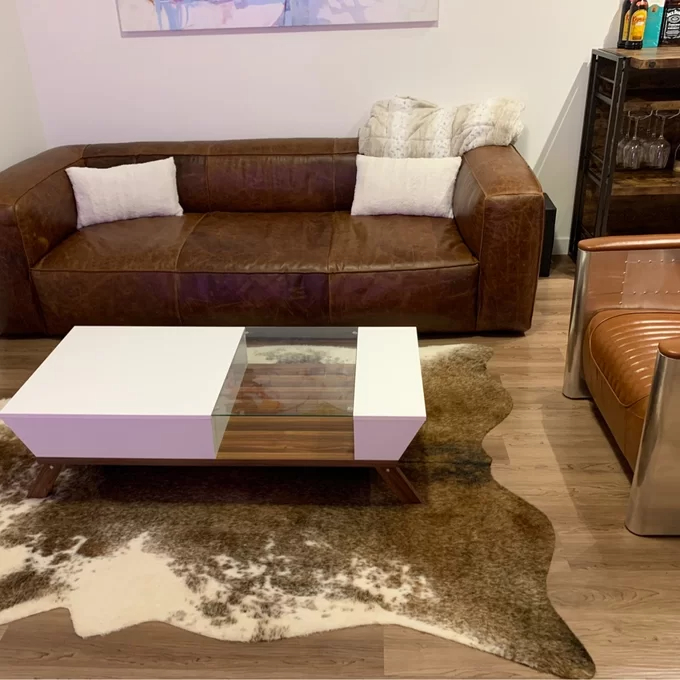 【Furniture】Soto 4 Legs Coffee Table with Storage