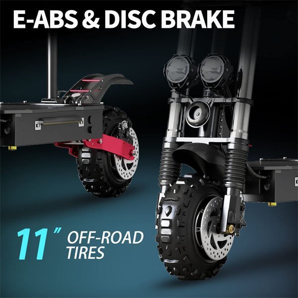 60V 5600W Dual Motor Electric Scooter Adults 50 MPH Max Speed Foldable Scooter Electric